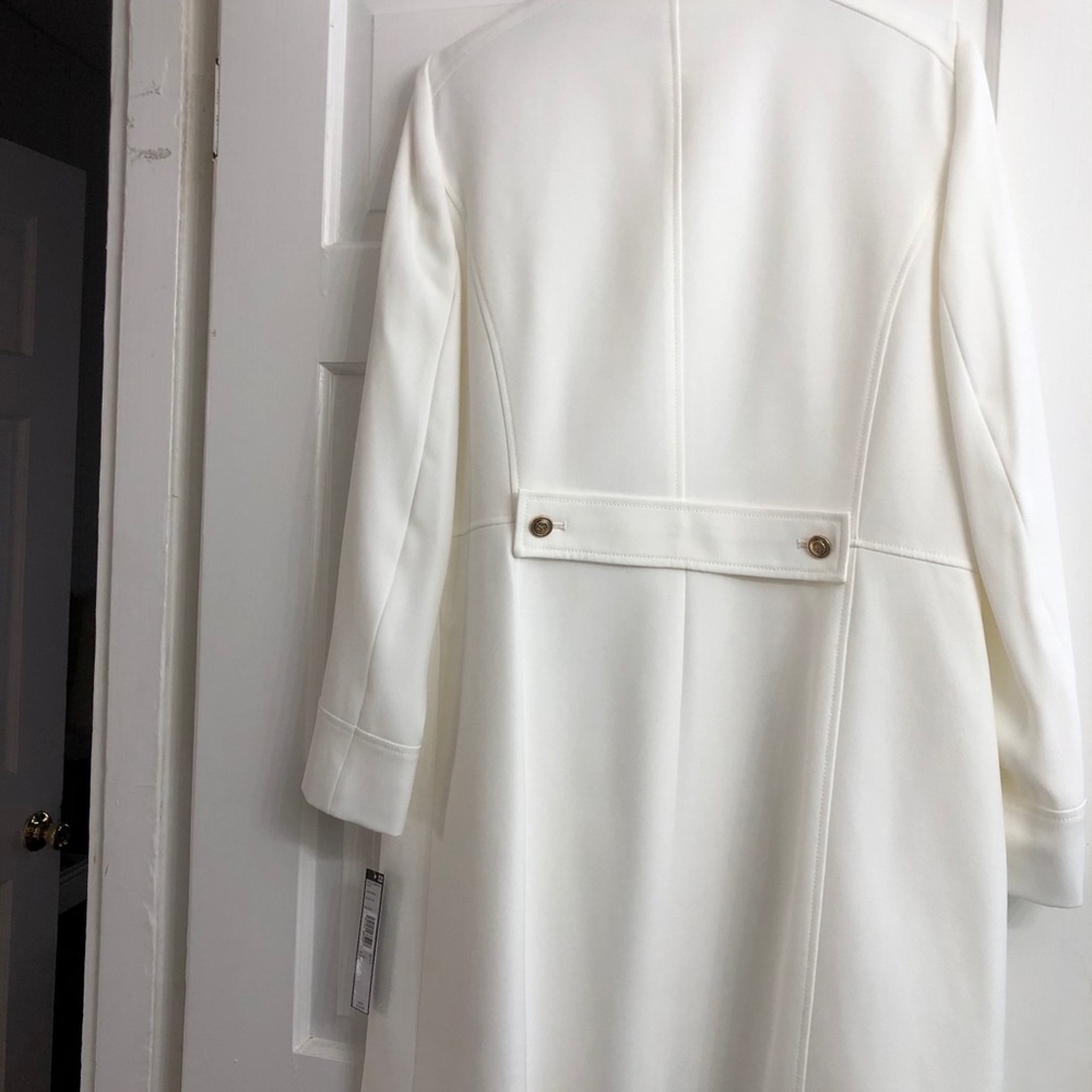 Elie Tahari Military style winter coat.